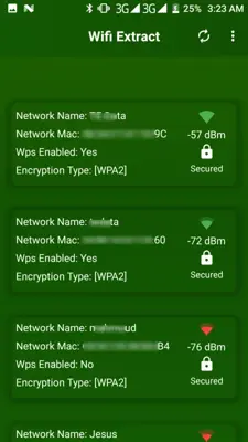 Wifi Extract android App screenshot 3